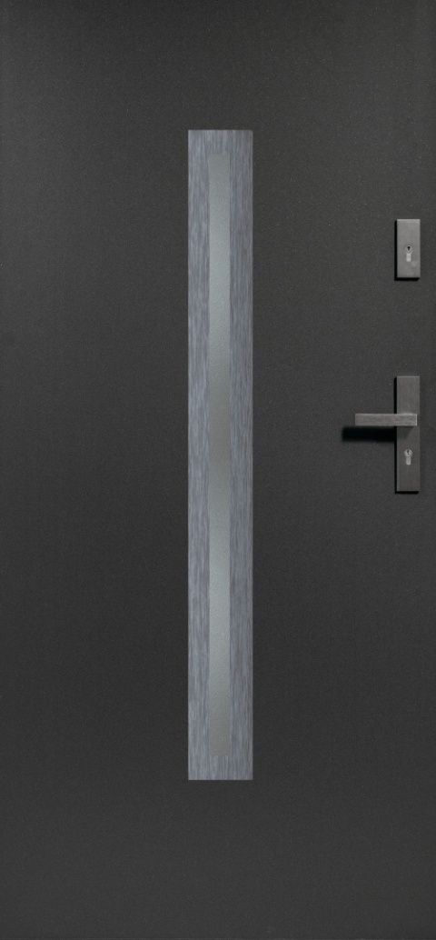 Drzwi Stalowe z Szybą W-10(OPUS)