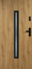 Drzwi Stalowe z Szybą W-10(OPUS)