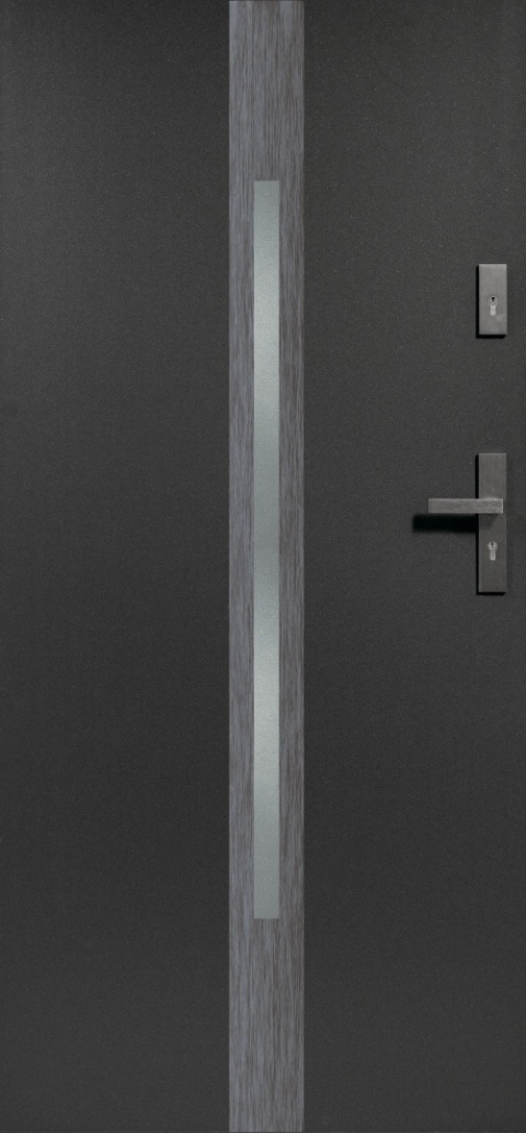 Drzwi Stalowe z Szybą W-11(OPUS)